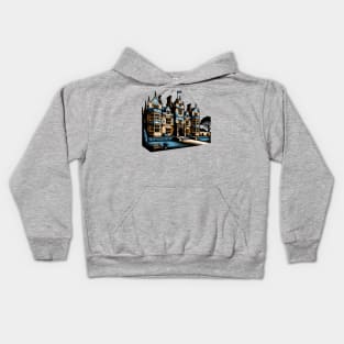 16th Century Country Estate Kids Hoodie